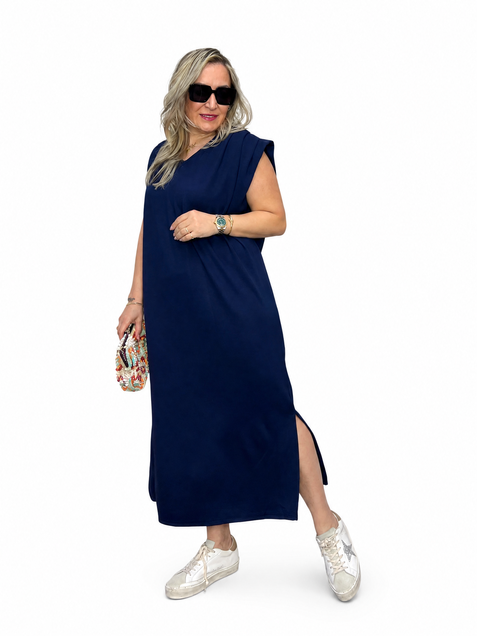 Robe fendueen lycra